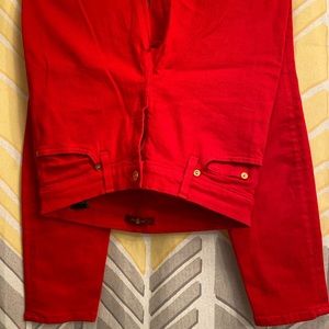 Red Seven For All Mankind jeans